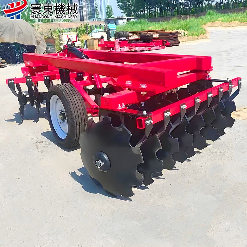 定制圆盘轻耙 四轮车拖拉机后悬挂式耙地整地碎土圆盘耙图3