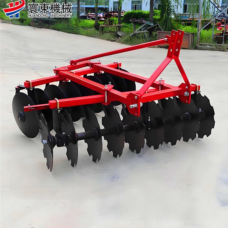 定制圆盘轻耙 四轮车拖拉机后悬挂式耙地整地碎土圆盘耙图2