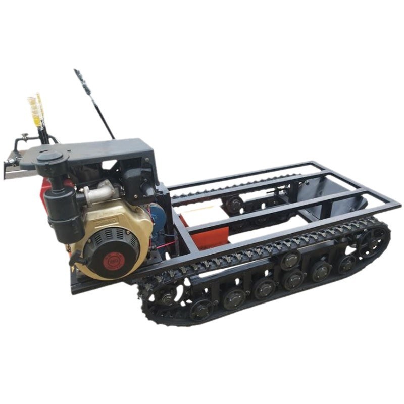 无线遥控履带底盘 电动液压底盘总成 清淤机器人底盘 操作简单图5