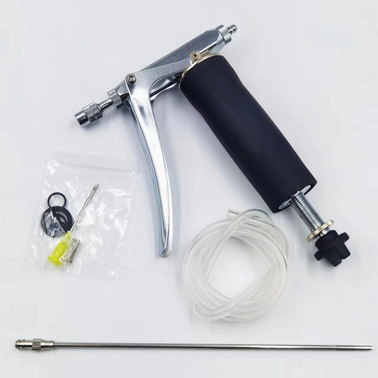 牧乐2ml喷雾注射器大棚蔬菜授粉专用花授粉菌丝可调连续注射器图4