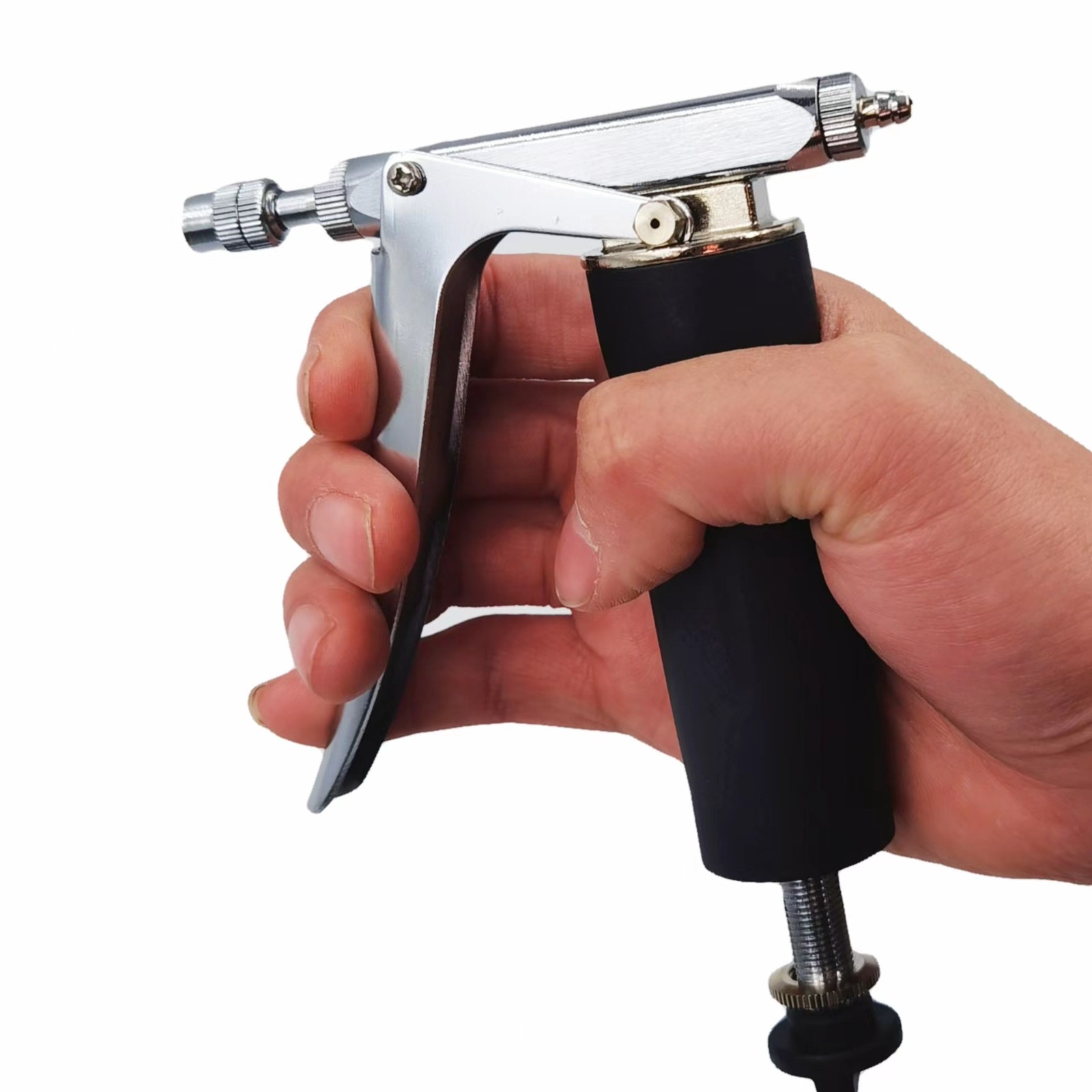 牧乐2ml喷雾注射器大棚蔬菜授粉专用花授粉菌丝可调连续注射器图5