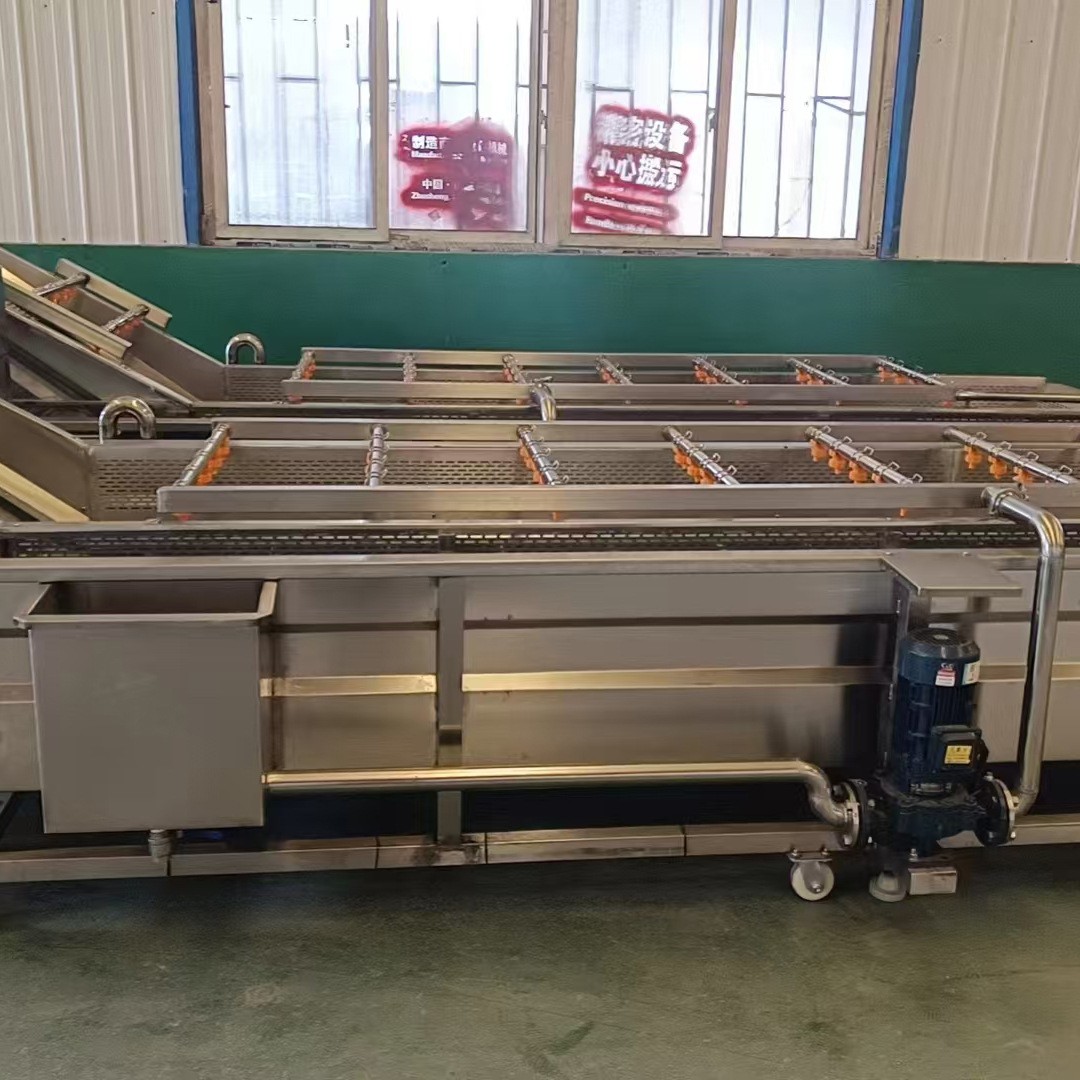 地瓜淀粉设备 山芋红薯清洗打粉一体机 钢筋滚笼清洗干净自动上料  一年内 <10 台成交图2