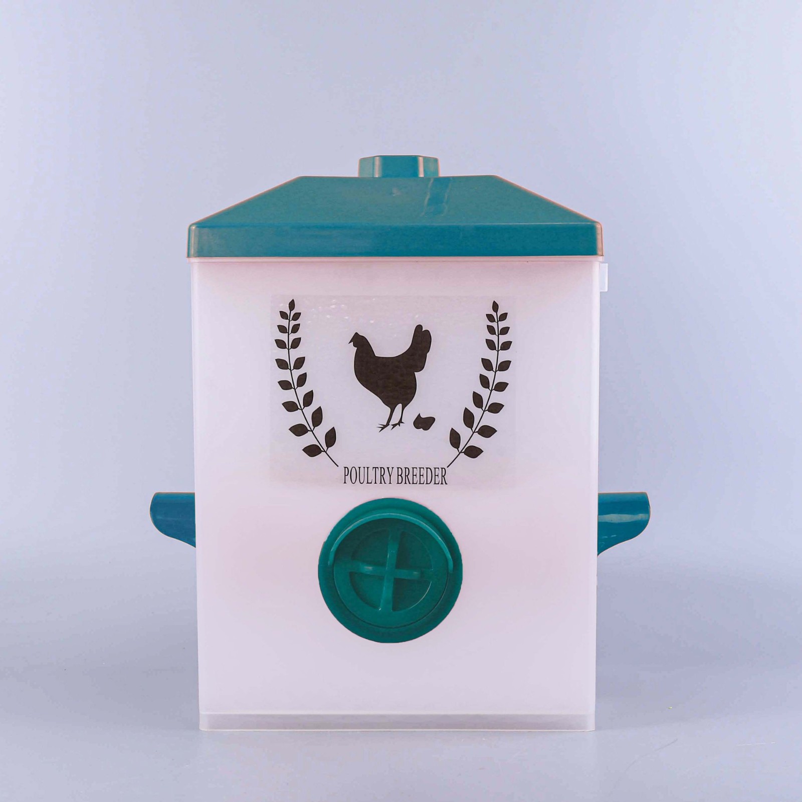 新型自动饮水器鸡鸭鹅下料器喂鸡饲料桶加厚料桶家禽喂水碗喂食器图4