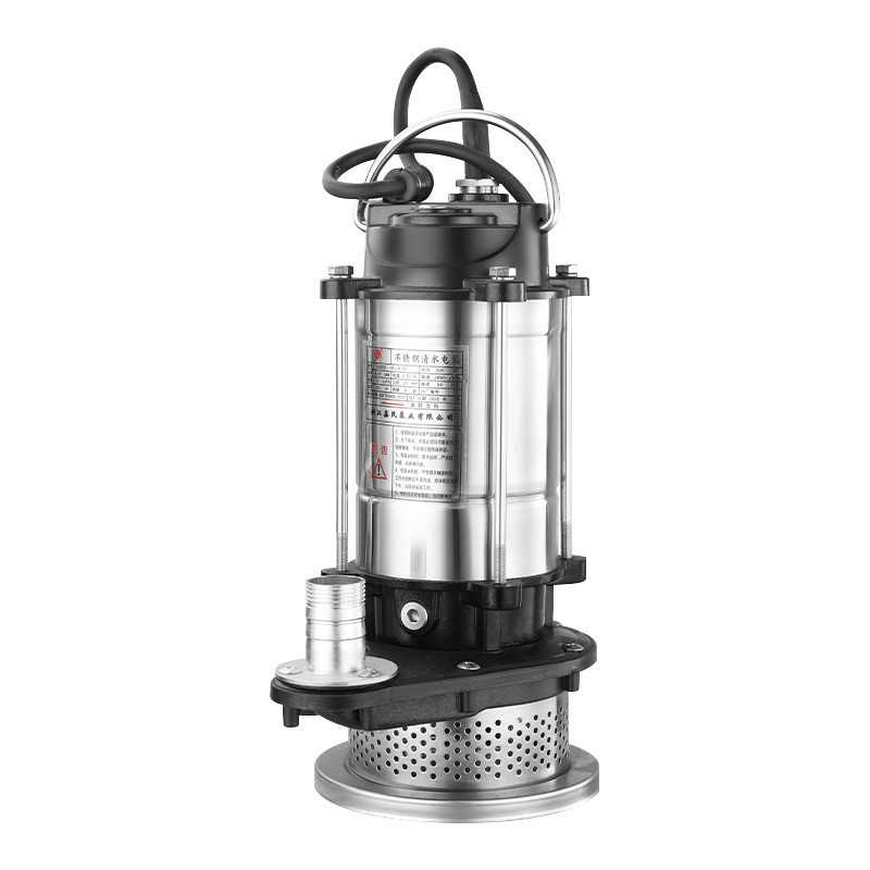 不锈钢潜水清水泵一寸高扬程家用抽水水泵水井灌溉单相抽水机220V图5