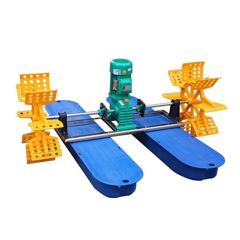 鱼塘增氧机水车式增氧机叶轮式池塘风车式增氧机虾塘增氧机曝气式图4