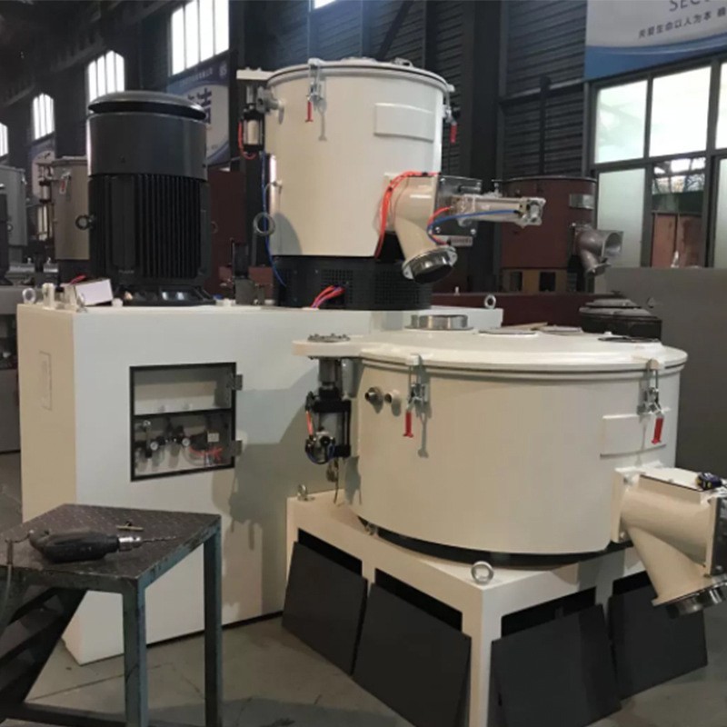 普万鑫塑料搅拌机 立式粉末混料机 PVC混料设备 粮食调味料混合机图3