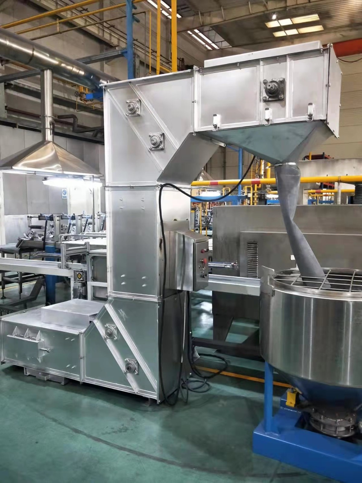 泉大机械 Z型斗式提升机 多点进料 多点出料 大产量图2