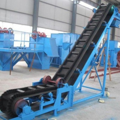 泉大机械 DJB系列 大倾角波纹挡边皮带输送机 0-90°角度输送