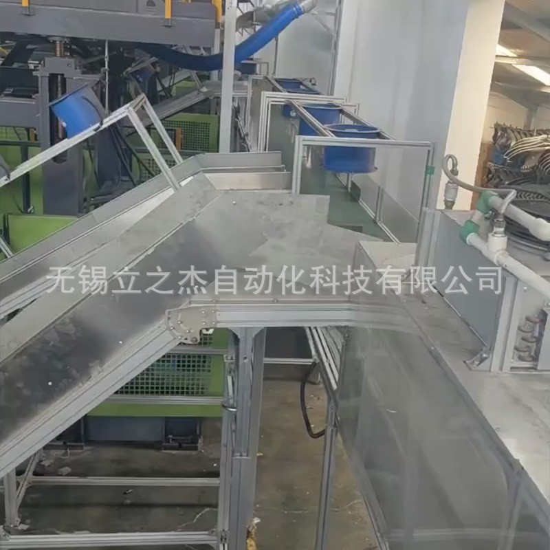 斜坡输送线 货物装卸皮带输送食品轻工业流水线升降型爬坡输送机图3