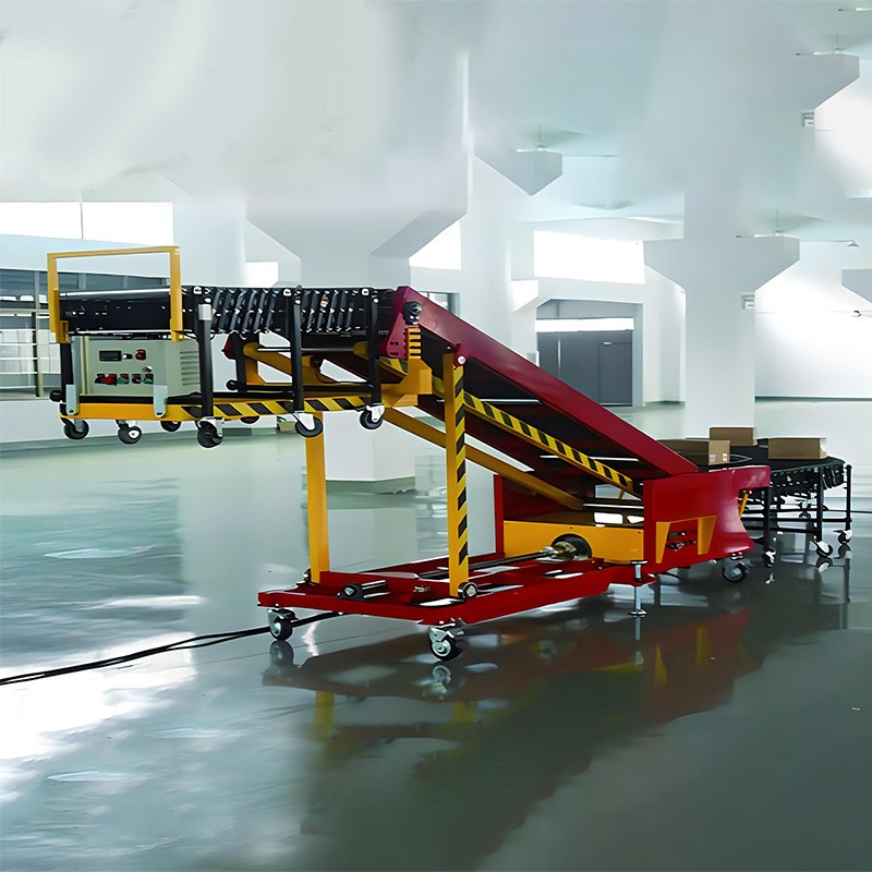 生产快递物流分拣机装卸货流水线小型爬坡机传送滚筒线厂家定制图5