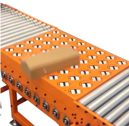 皮带滚筒输送机 智能高速分流输送线 斜摆轮分拣机自动化设备定制图4