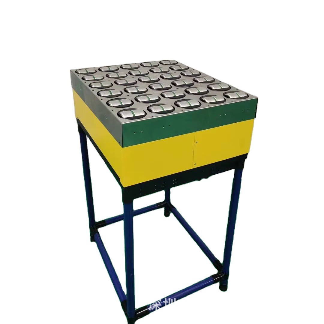 精准分拣包裹分拣输送系统物流轮式分拣机旋转分选机用于包裹分拣图3