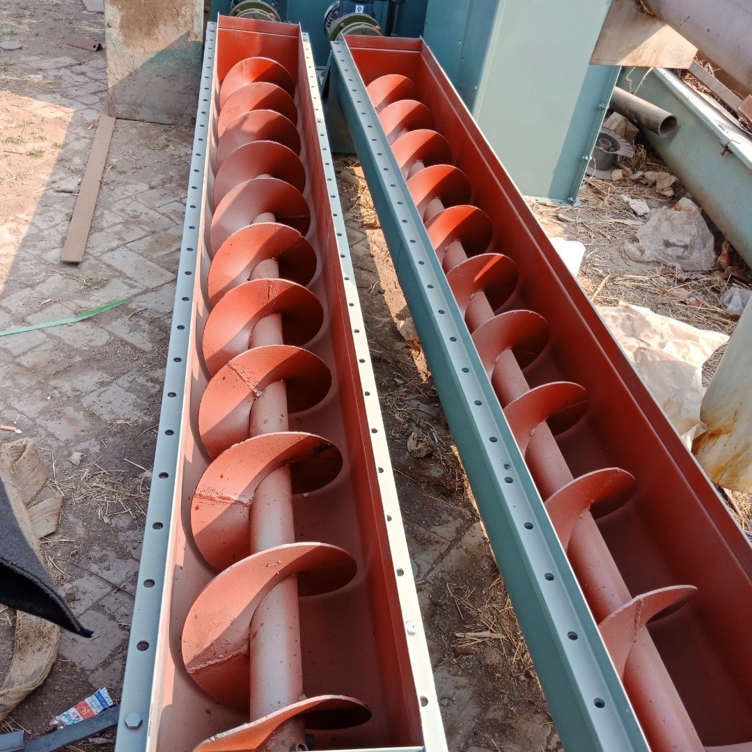 污泥无轴上料输送机 水平输送304不锈钢输送机 硅石蛟龙上料机图2