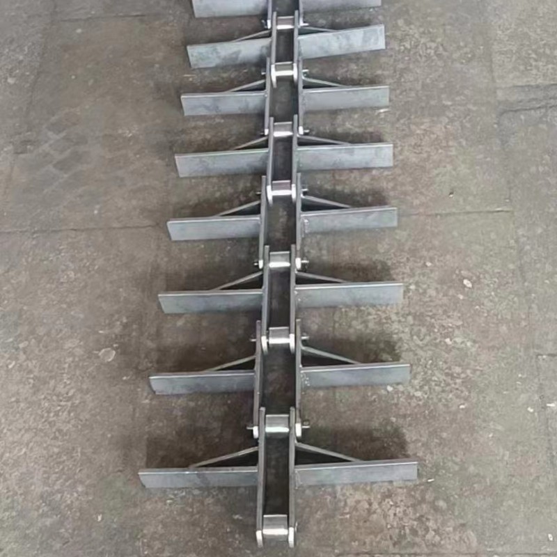 现货供应刮板输送机链条 不锈钢304刮板机链条 FU拉链机传动链条图2