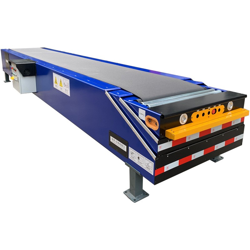 50kg袋装饲料全自动运输流水线可伸缩皮带输送机厂家直售按需定制图5