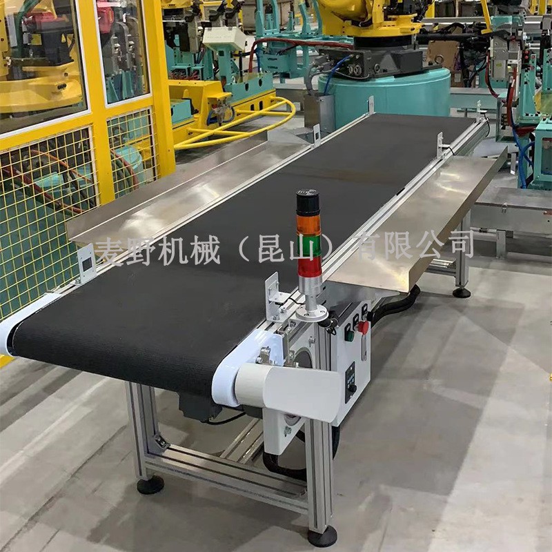 防静电PVC输送机 定制皮带输送机 物流分拣流水线 自 动化生产线图2