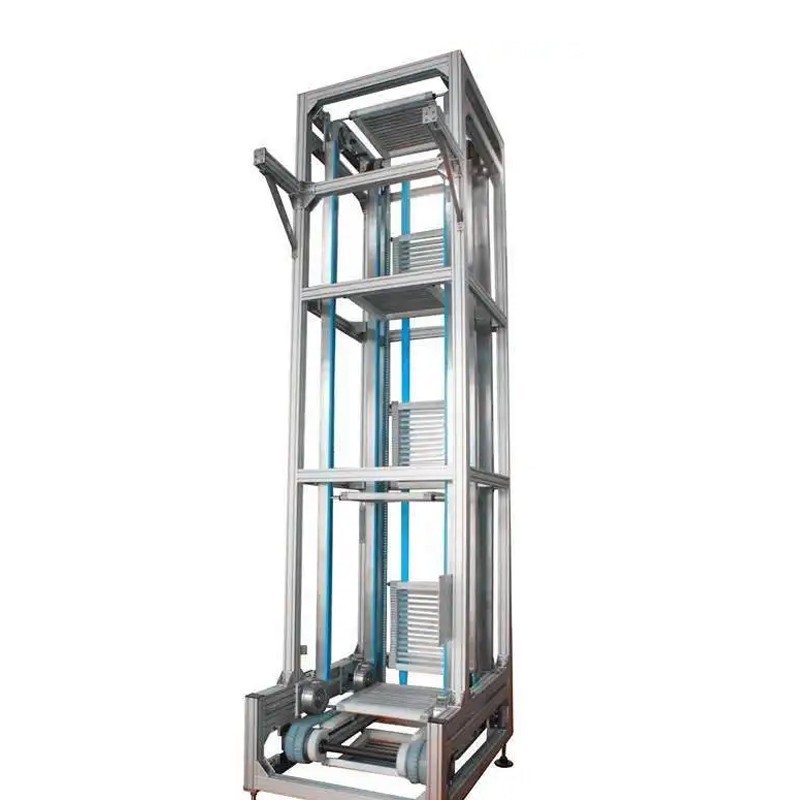 定制垂直升降机往复式提升机全自动输送设备托盘连续式流 水线货梯图5