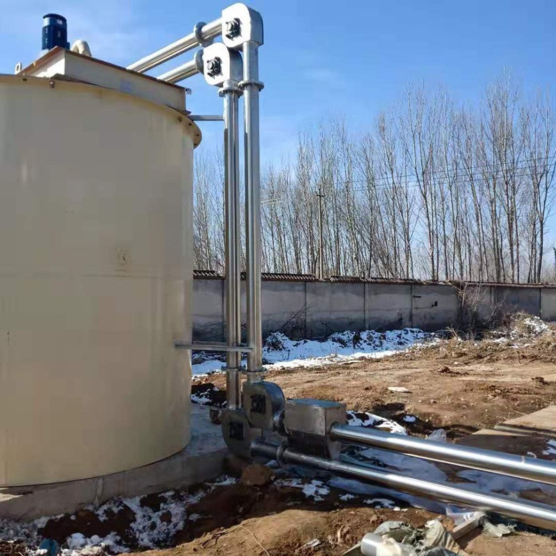 不锈钢螺旋输送机 U型无轴螺旋蛟龙上料机餐厨垃圾污泥螺旋输送机图4