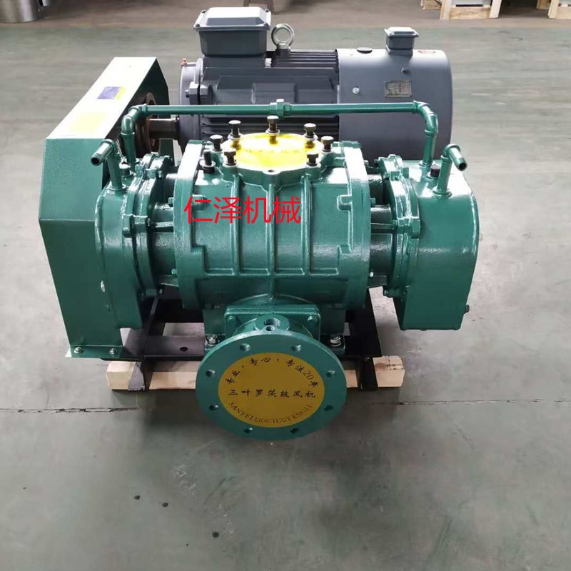 罗茨风机养殖曝气煤气沼气天然气输送铸铁材质罗茨鼓风机节能图2