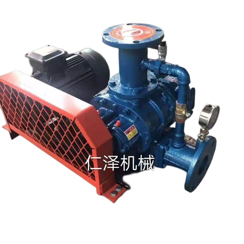 罗茨风机养殖曝气煤气沼气天然气输送铸铁材质罗茨鼓风机节能图4