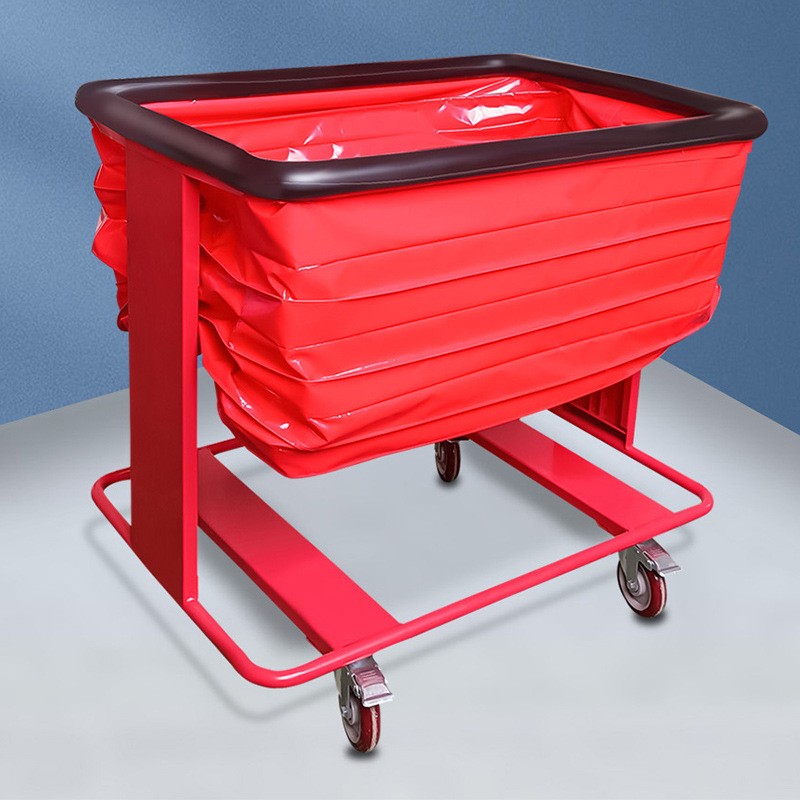 弹力框周转车仓储自浮框快递物流分拣周转框物流台车笼车定制图2