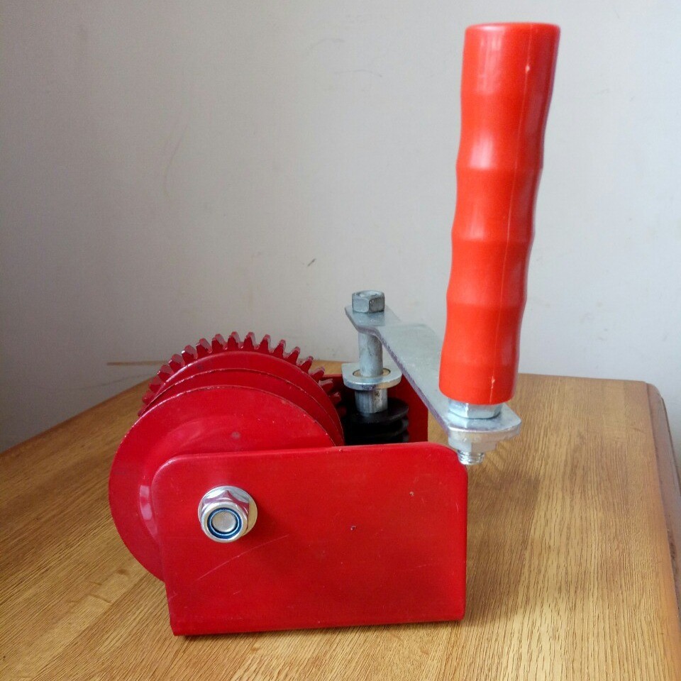 厂家供应水线料线配件升降器鸡舍养殖场铜套手摇绞车1500型绞盘图2