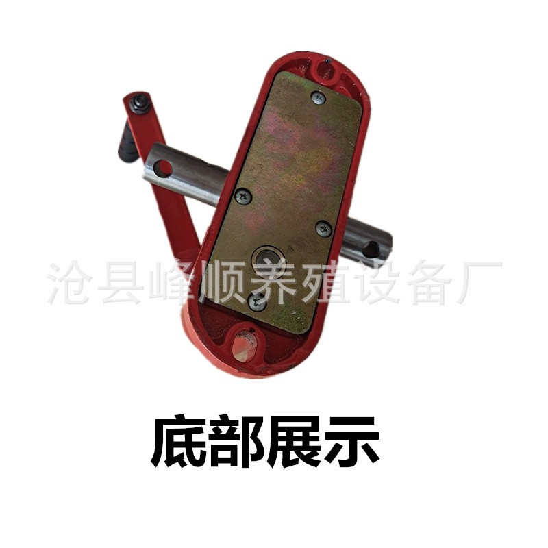 畜牧养殖设备封闭式双出轴绞盘铜套手摇升降器水线料线配件绞盘图2