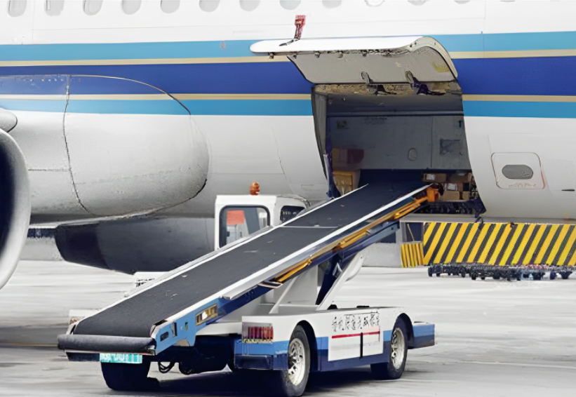 机场行李输送带 可移动分类耐磨传送流水线 自动筛选图2