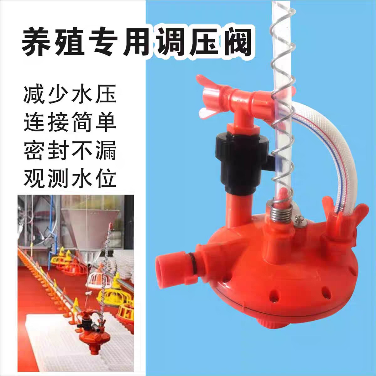 养殖调压器厂家供应 调压阀水压调节器鸡用饮水系统调压器双向图3