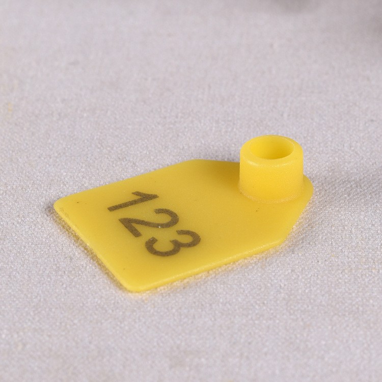 激光带字羊耳标牌 带字无字羊耳标 养殖设备 厂家直销 标识牌图2