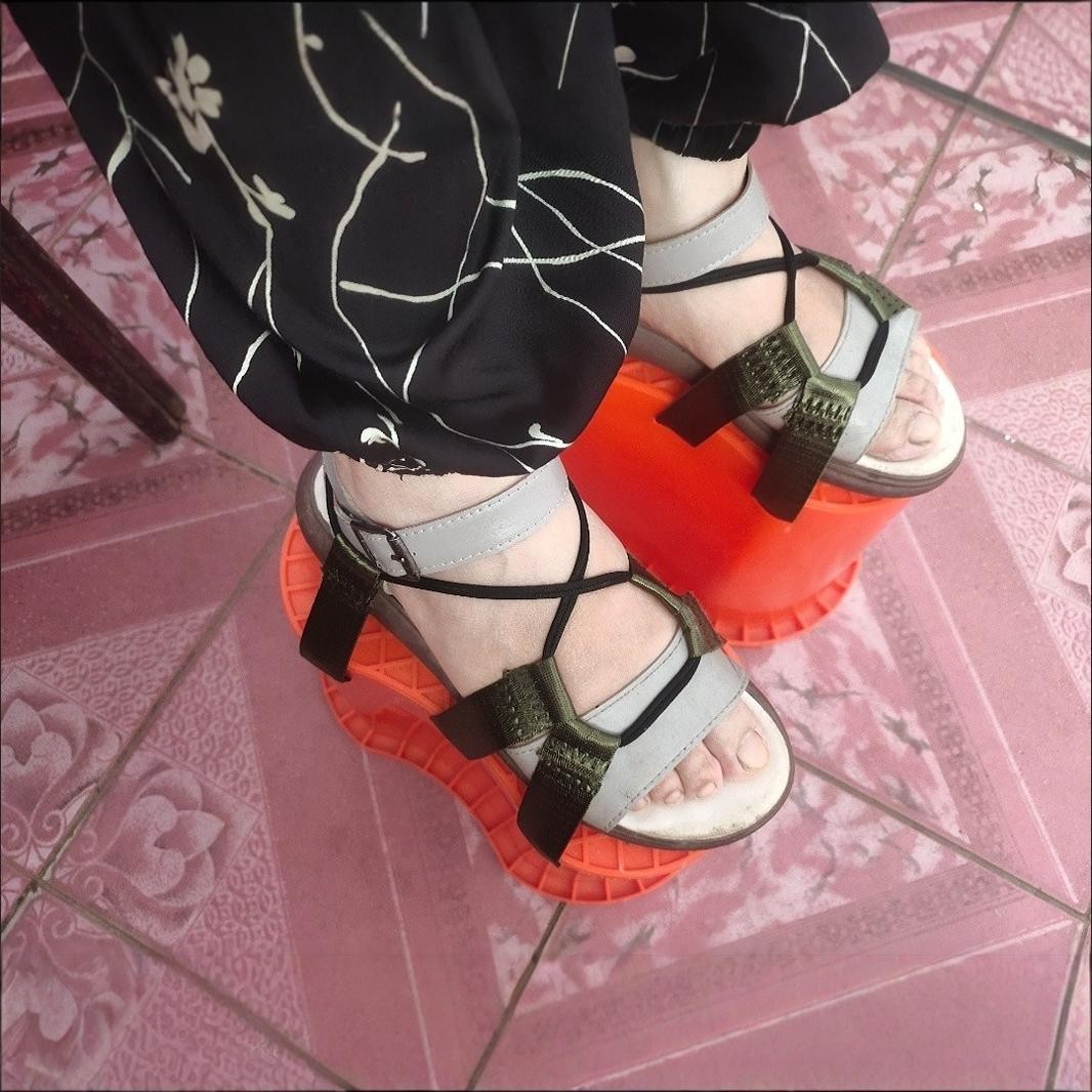 厂家包邮 大棚农用增高鞋 园艺新款加厚增高鞋 绑蔓摘果干活神器图3