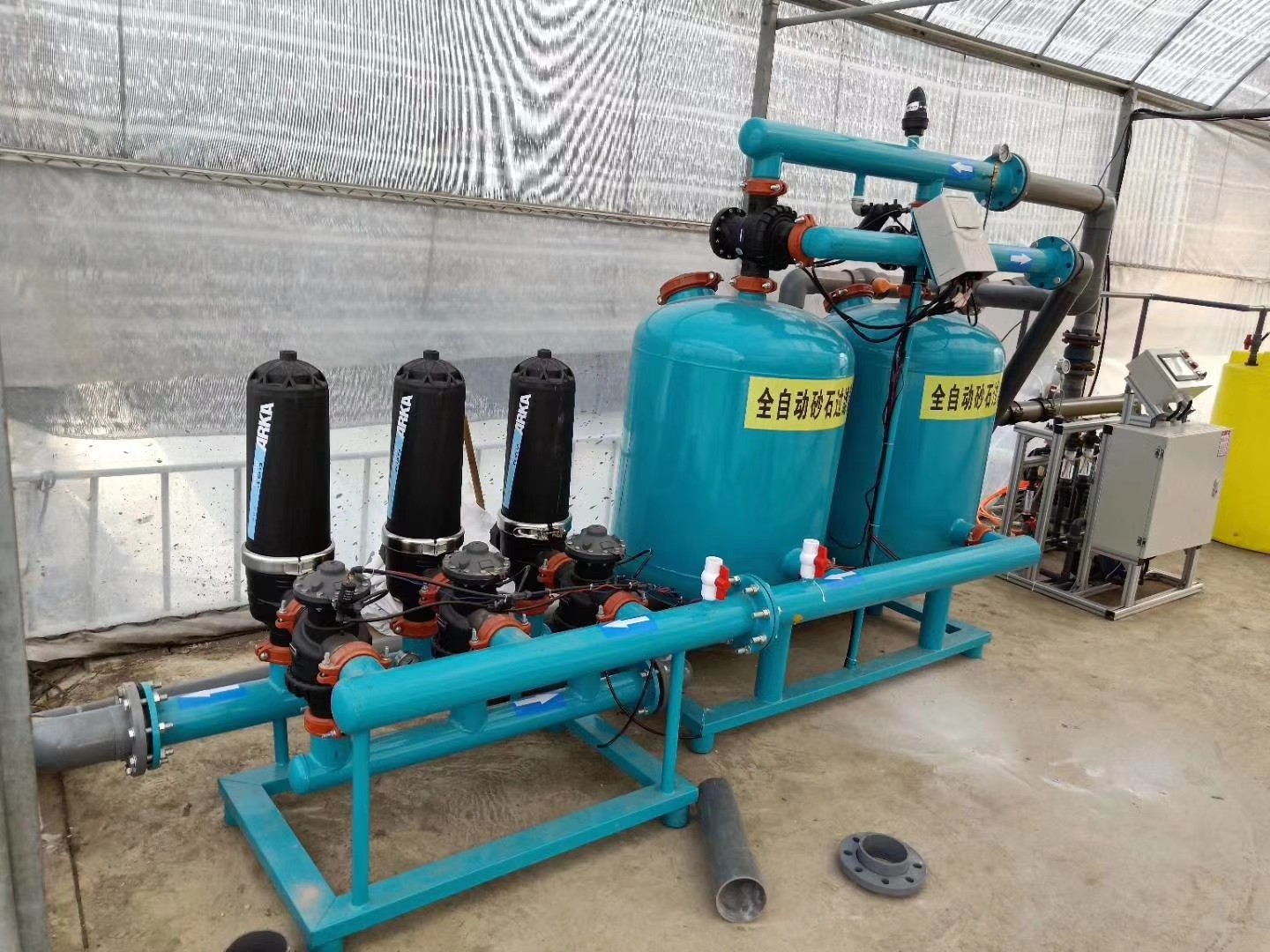 全自动砂石+叠片过滤器