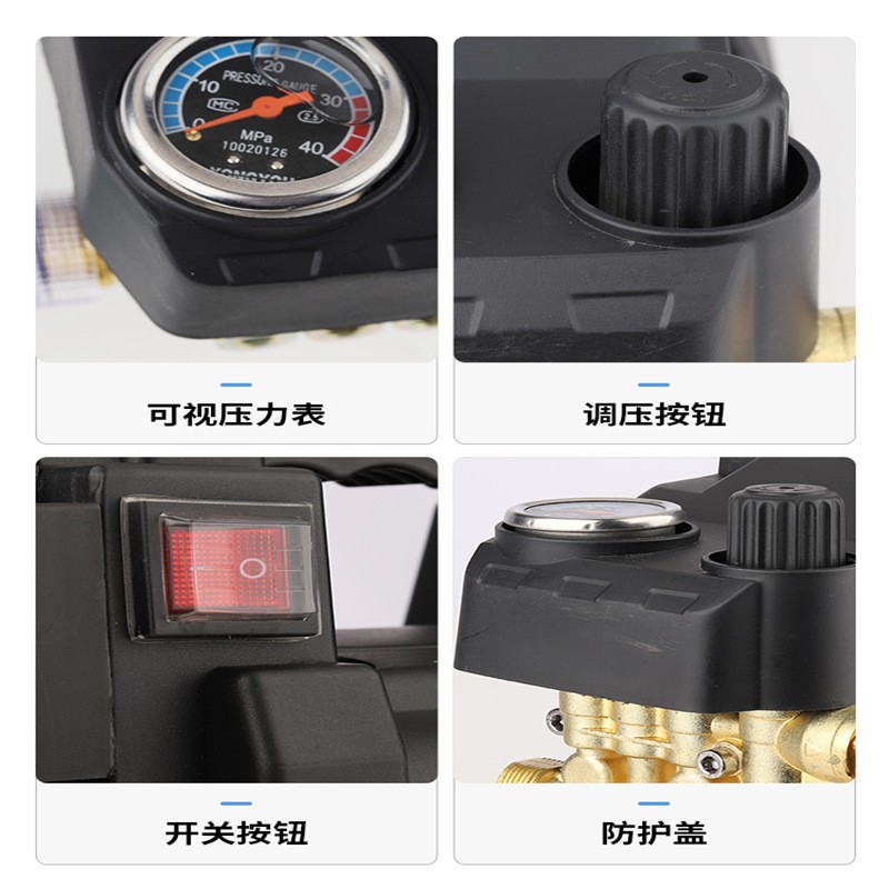 园林公园地摊降温工地围挡除尘雾化微雾喷头系统套装图4