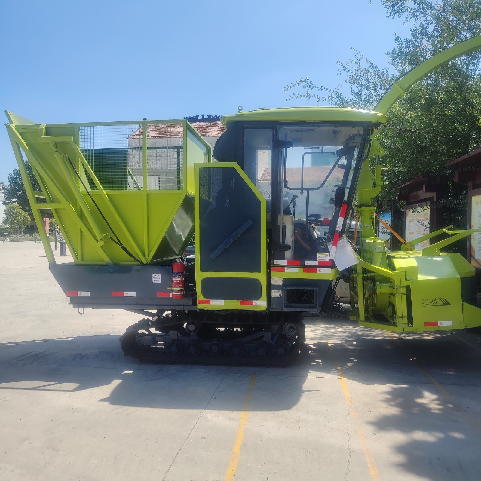 甜高粱青储收割机图3