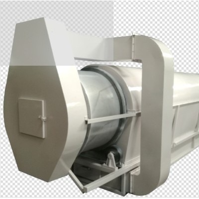 特高温热风茶叶滚筒杀青机图3