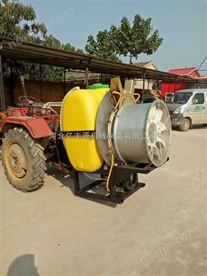 拖拉机悬挂风送式果树打药机大功率后输出轴传动果树喷雾器