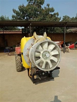 拖拉机悬挂风送式果树打药机大功率后输出轴传动果树喷雾器图2