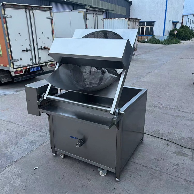 全自动油炸机 商用小酥肉油炸设备 带鱼块油炸锅图3