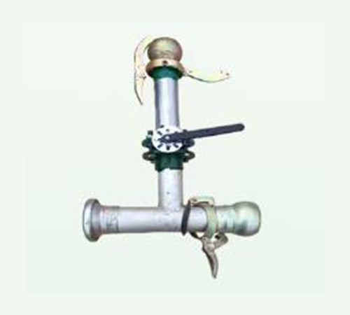 球体法兰带阀三通