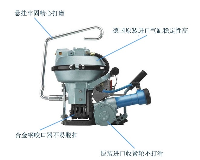PKD气动钢带免扣打包机(TITAN德国)