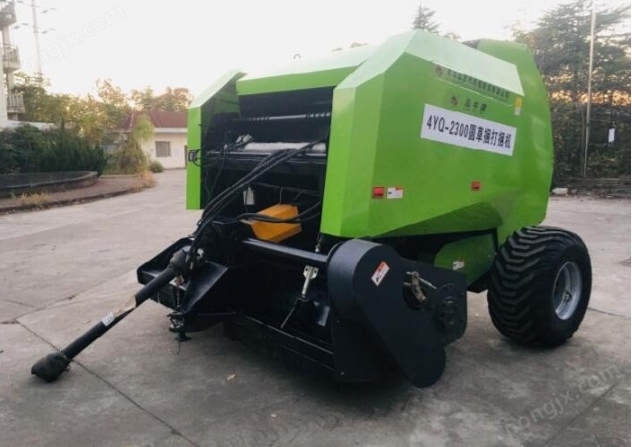 泓牛4YQ-2300圆草捆打捆机