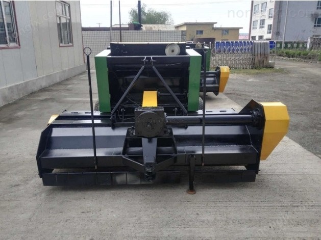 黑龙江福丰9YYG-2220秸秆切割揉碎圆草捆打捆机