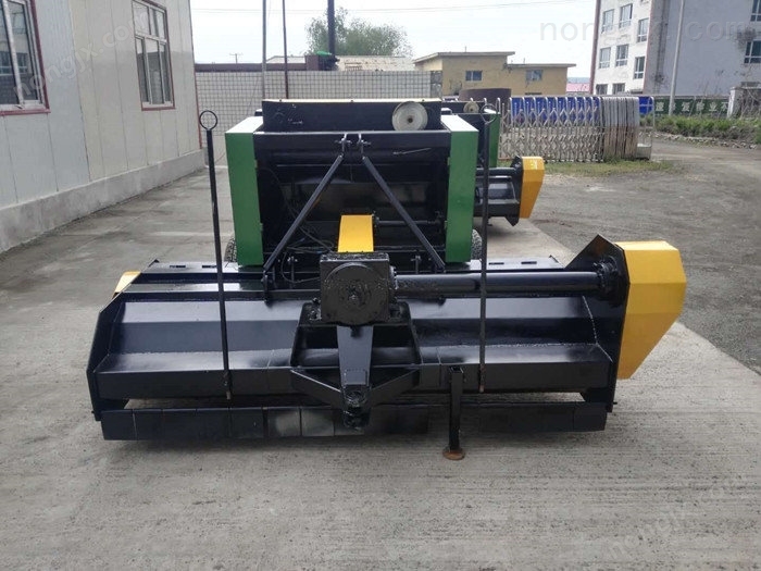 黑龙江福丰9YYG-2220秸秆切割揉碎圆草捆打捆机