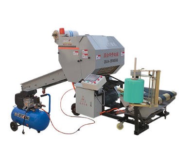 50型圆草捆打捆包膜一体机