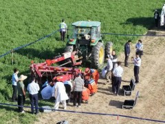 2025年甘肃省农机事故应急演练在瓜州举办