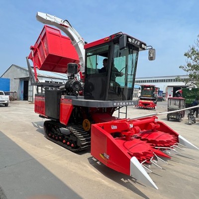 履带式玉米青储机