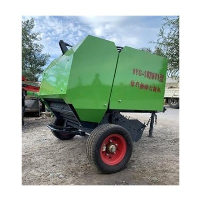 全自动小型秸秆捡拾粉碎打捆机