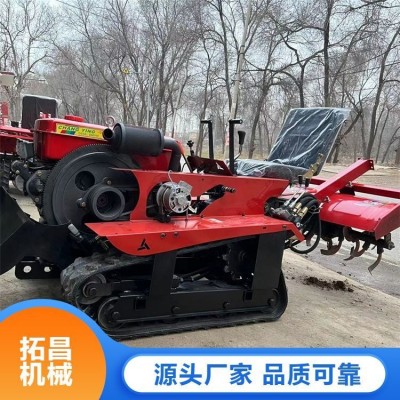 拓昌耕地起垄微耕机 乘坐式翻土施肥播种机 强劲动力