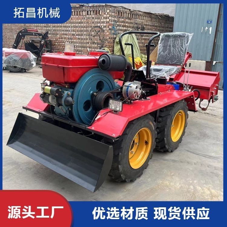 拓昌耕地起垄微耕机 乘坐式翻土施肥播种机 强劲动力图5