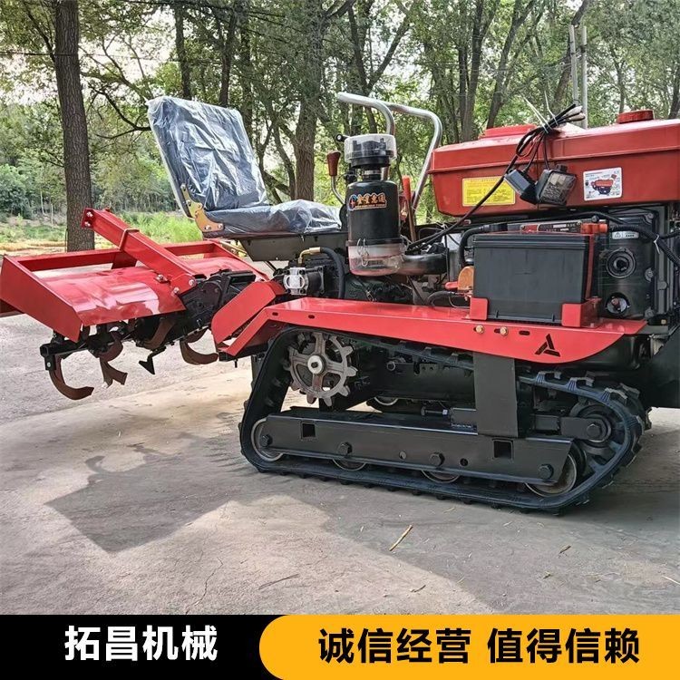 多功能履带式微耕机 专业旋耕犁耕施肥播种 全国可发图2